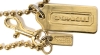 COACH Miranda Necklace with Tag-Style Pendant - 18" Long - 3