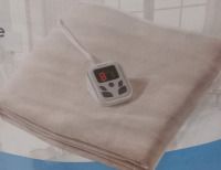 New | MaxKare Comfortable Heated Mattress Pad for Twin Sized Beds