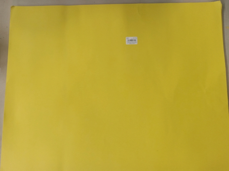 25 As New | 22"x25" Sheets of Railroad Board in Lemon Yellow Color