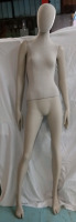 6ft Female Store Mannequin w/Movable Arms , Hands & Head . Not Free Standing , Will Need Base . Minor Wear from Store Display Use . Small crack on leg