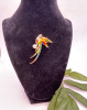 Elegant Phoenix Brooch Rhinestone Embellished <br/>Approximately 2.5 x 1.2 Inch - 3