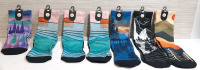 7 New Pairs of Outway Crew Socks, Ranging From L/XL-S/M Size