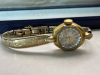 Vintage Timex Watch Women 16mm Gold Tone<br/>Octagon Dial Manual Wind 6.25" - 3