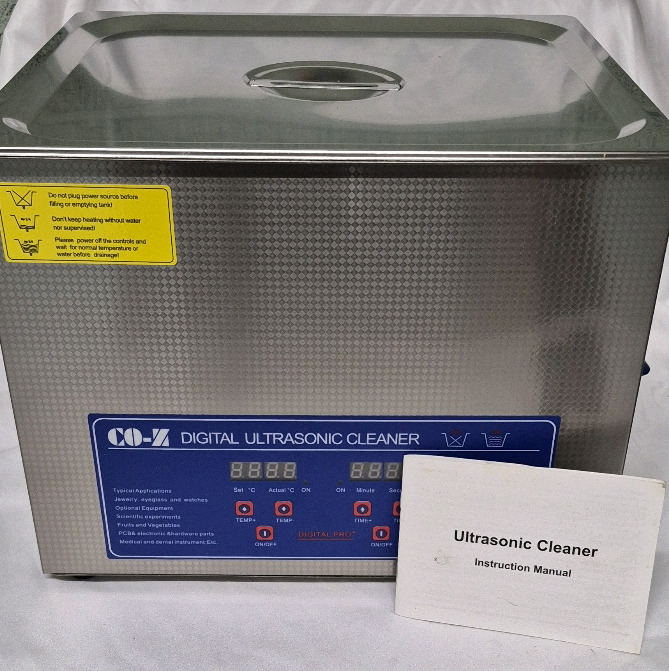As New CO-Z Digital Ultrasonic Cleaner 13.25" L x 12.25" W x 10.5"H