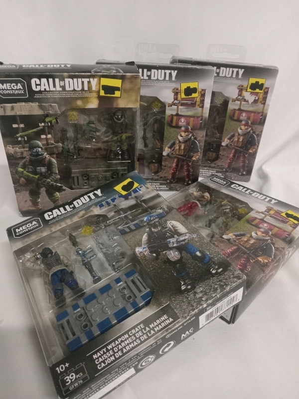 5 New | Mega Construx Call of Duty Building Kits