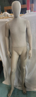 6ft Male Store Mannequin w/Movable Arms , Hands & Head . Not Free Standing , Will Need Base . Minor Wear from Store Display Use .