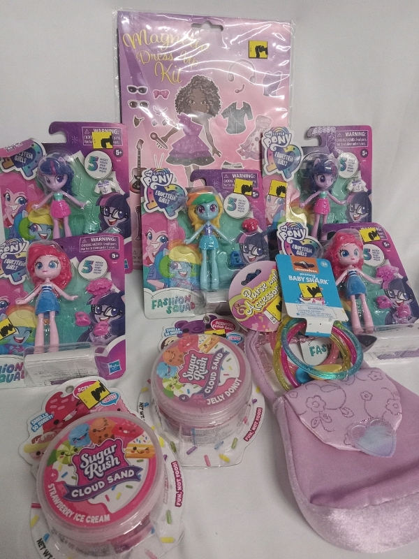 New | Kid's Toy Lot | Comes W/ Play Purse, Cloud Sand & More!