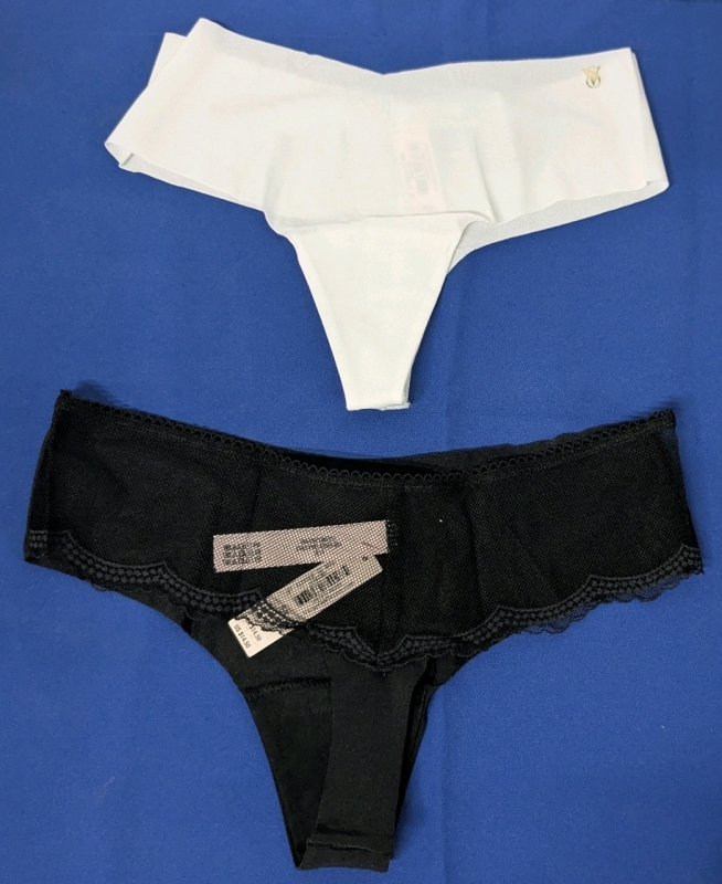 2 New Size Small VICTORIA'S SECRET Lace Thong Underwear