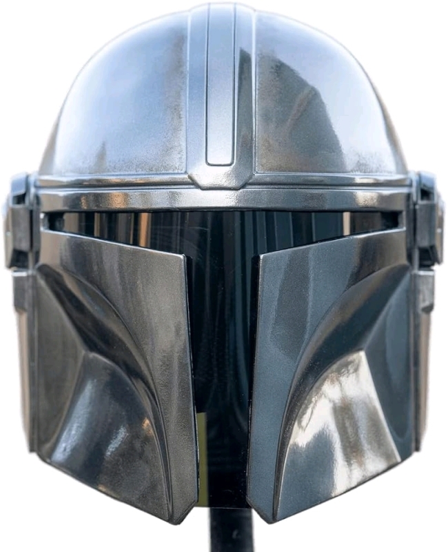 AS New Mandalorian Steel Helmet, Star Wars Boba Fett Mandalorian Helmet
