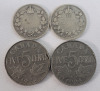 1916 - 1933 Canadian King George V Coin Lot . 1916 & 1919 Silver Dimes - 1922 & 1924 Nickels - 1916 & 1918 Large Pennies - 1932 & 1933 Small Pennies - 2