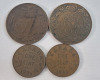 1916 - 1933 Canadian King George V Coin Lot . 1916 & 1919 Silver Dimes - 1922 & 1924 Nickels - 1916 & 1918 Large Pennies - 1932 & 1933 Small Pennies - 3