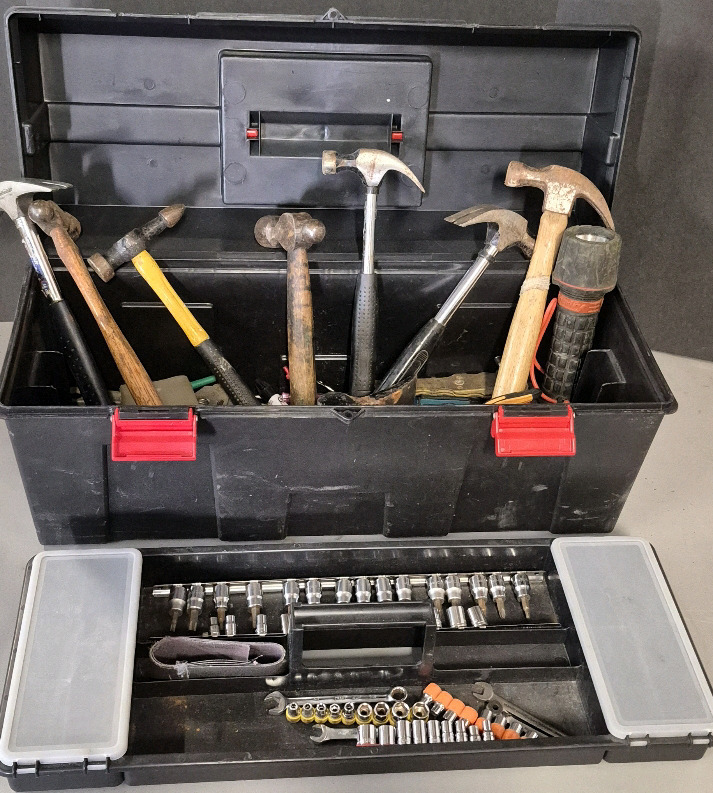 Large Toolbox FILLED With Tools