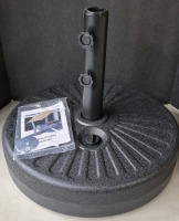 New Heavy Duty Water-Filled Round Umbrella Base Holder - 20" Diameter <br/>