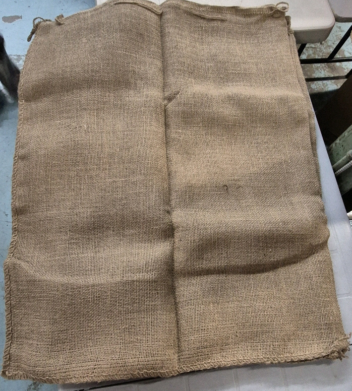 5 New 32 by 40" Burlap Bags For Plants with Drawstring