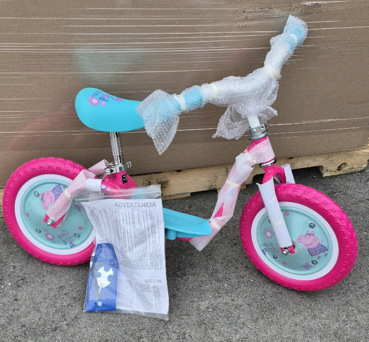 New Peppa Pig Balance Bike for 3 Years+