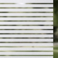 New Qualsen Striped Window Privacy Film. 35.4" x 157.4"
