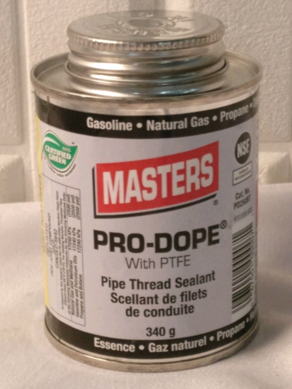 New Masters Pro-Dope Pipe Thread Sealant - 340g