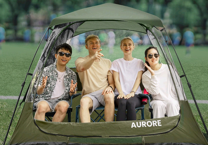 New | 5ft x 7ft Aurore Sports Pop Up Tent