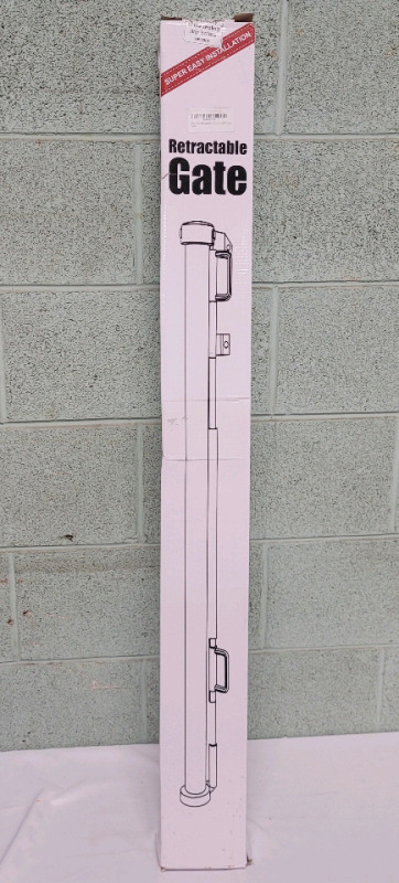 As New - 42" Dark Grey Retractable Gate .