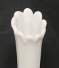 Westmoreland Milk Glass Grape Swing Vase , measures 14.5" tall . No chips or cracks - 3