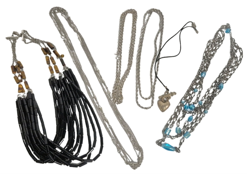 6 Modern Necklaces- Sarah Coventry, Avon & Vendome +