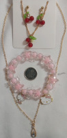 New | Women's Jewelry Lot | Comes w/ 2 Necklaces, 1 Bracelet & 1 Pair of Earrings | Largest Item Measurs 20"