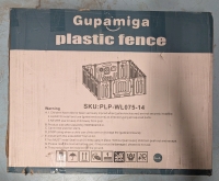 New: Gupamiga Plastic Fence For Toddlers - 150x150x60cm