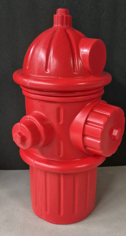 New Hueter Toledo 23" Tall Lifesize Replica Red Plastic Firehydrant
