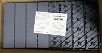 New: Plastic Interlocking Deck Tiles - 3.02 m&sup2; - 36pcs