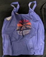 New: Size 22-24 Women's - Purple Bathing Top