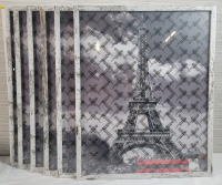 6 New 16 3/4"&times;20 3/4" Wood Frames .