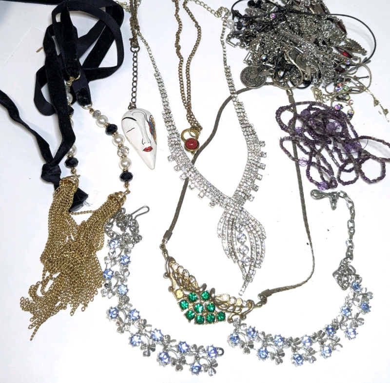 Assorted Jewelry Bits & Bobs for Crafting (As-Is)