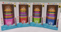 4pcks New | Kids Stacking Cups | Each Comes w/11pcs