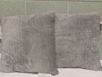 2 New | 20" x 20" Lovely Plush Pillows
