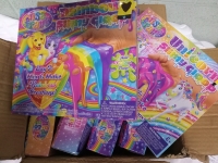 6 New Lisa Frank Slimey Goo Packs | 3 Rainbow and 3 Unicorn