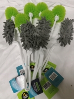 10 New | Cleaning Brushes | 6 Euro Style Bowl Brushes & 4 Microfiber Dusters