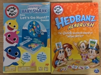 2 New: Kids Games - Headbanz Headrush - Pinkfong Baby Shark Let's Go Hunt Game