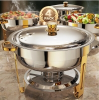 New: 4 Piece Chafing Dish Buffet Set - Retails for 263$