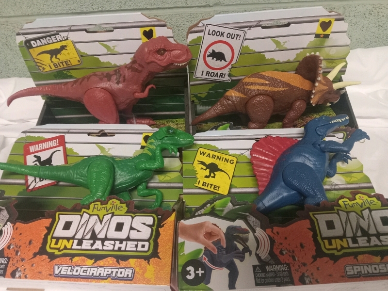 4 New | Funville Dinos Unleashed: Full Set