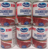 6 New | Ocean Spray Jellied Cranberry Sauce | 397g ea. | BB: 29 May 26