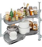 As New: YitaHome Pure & Easy Swing Corner - 36" Blind Corner Kitchen Cabinet - Soft Close - Retails For 244$