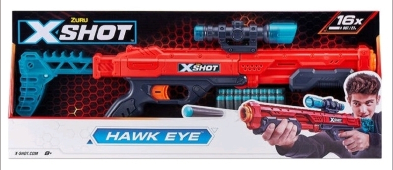 New: Zuru X-Shot Max Attack Dart Blaster - 24 Darts Included