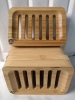 8 New Wooden Soap Bar Holders - 4