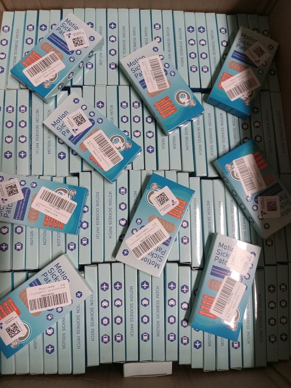 200+ New Packs | Fast Acting Motion Sickness Patches