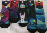 5 New | Outway Socks Sizes Youth, Small/Med & Med/Large | Retails $100+ Total