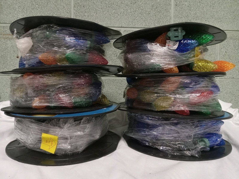 6 New | Variety C9 LED String Lights | 29ft ea. | All 6 Retail for $60 total