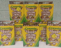 9 New Packs of 24 | Crayola: Colours of the World