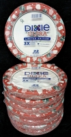 8 New Packs DIXIE Limited Edition Christmas Print Compostable Plates - 22x Plates per Pack 10.06" Diameter ea