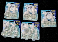 16 New Glade Plugins Scented Oil Refills : Sky & Sea Salt - 19.8ml ea