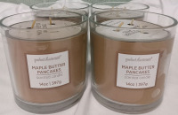 4 New | 397g Maple Butter Pancakes Scented Candles | Smells Delicious!